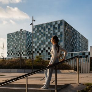office of the International Criminal Court (ICC) in The Hague